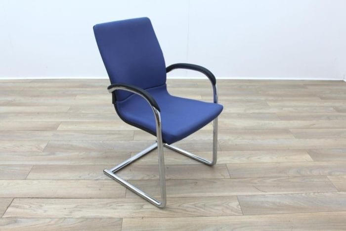 Ahrend Blue Fabric Meeting Chair