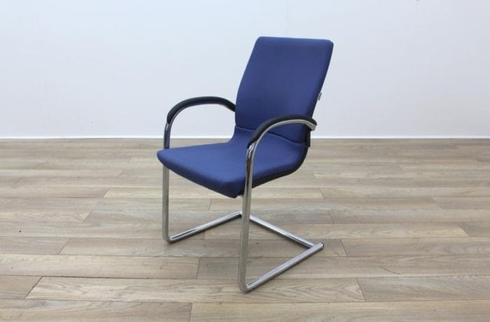 Ahrend Blue Fabric Meeting Chair