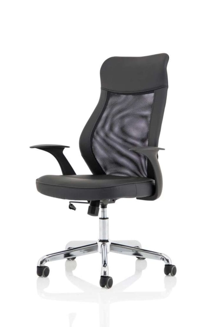 Baye Mesh and Leather Operator Chair