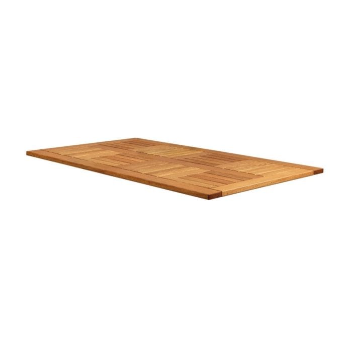 New INSIGNIA Solid Robinia Wood Rectangular Table Top