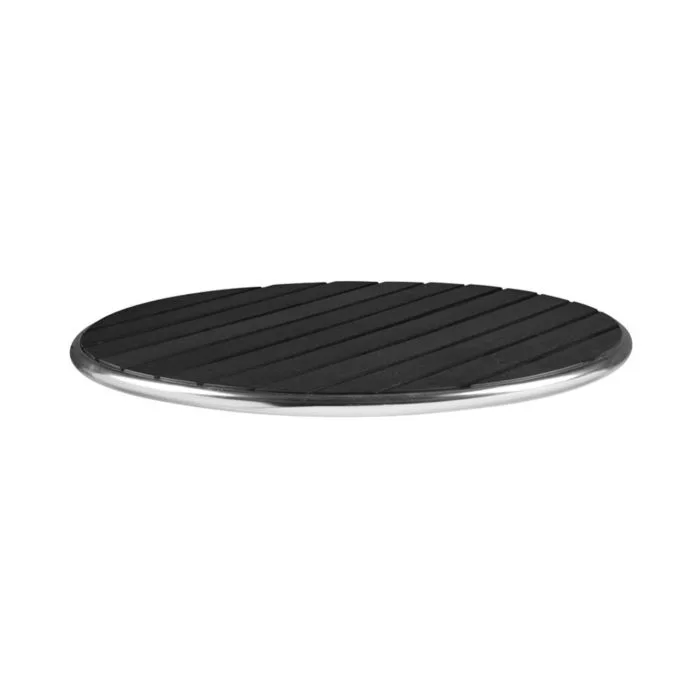 New LIKEWOOD Black 700mm Dia Round Table