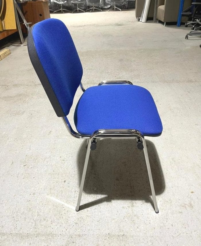 New Blue Fabric Meeting Chairs