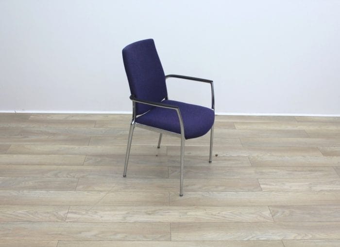 Purple Kusch Co Meeting Chairs