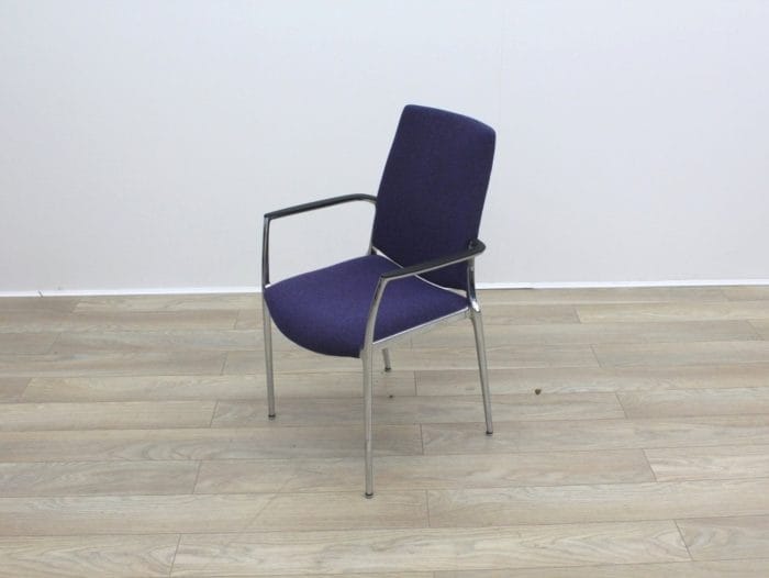 Purple Kusch Co Meeting Chairs