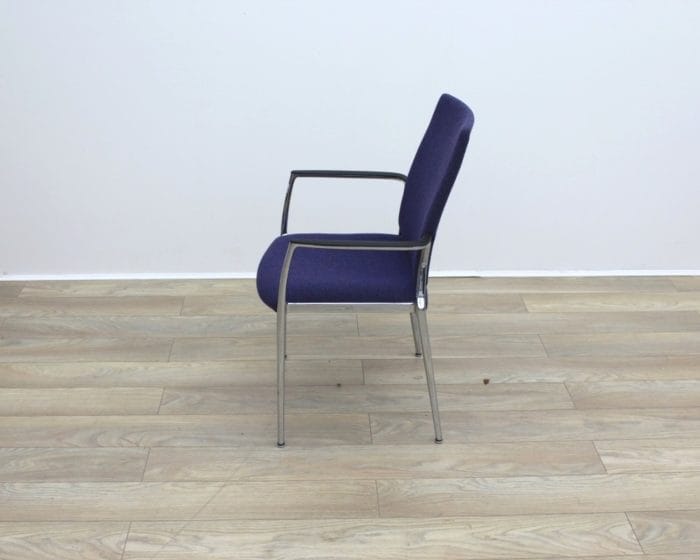 Purple Kusch Co Meeting Chairs