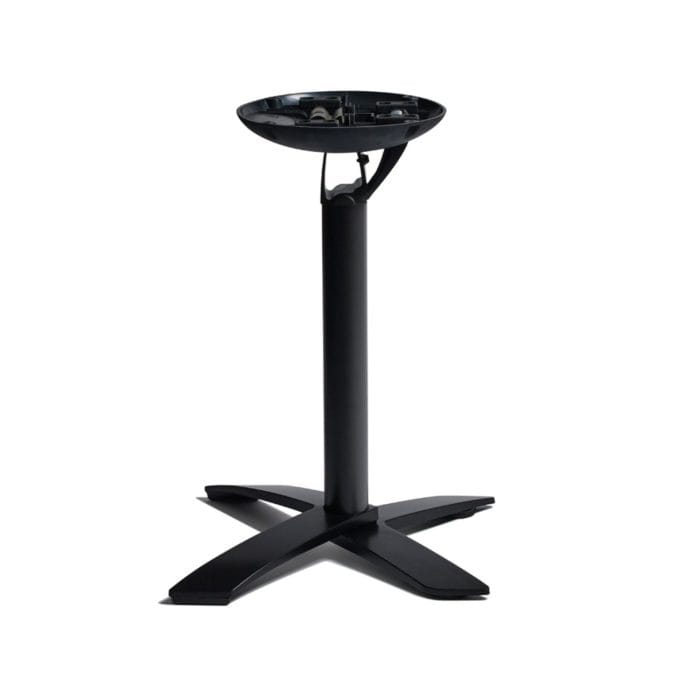 New SPACEGUARD Black Aluminium Flip Top Deluxe Table Base