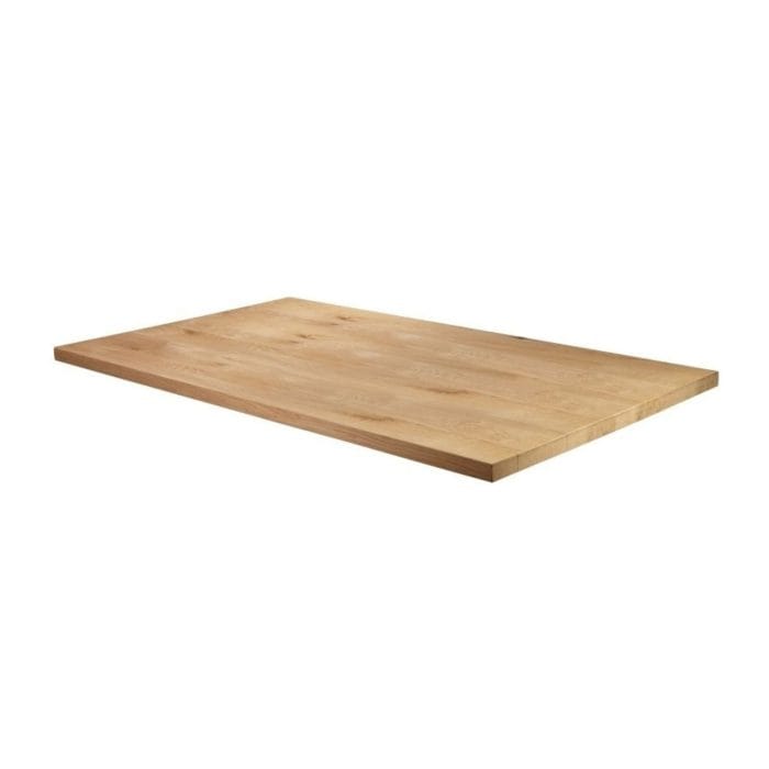 New Unfinished Character Superior Grade Oak 1200mm x 700mm Rectangular Table Top