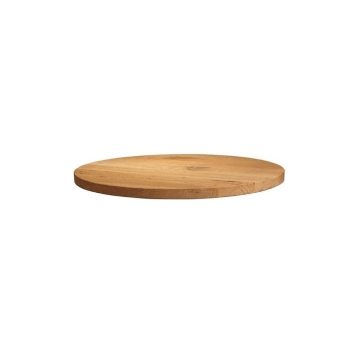 New Unfinished Character Superior Grade Oak 750mm Round Table Top