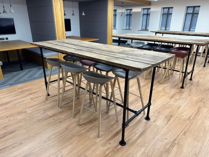 Used high poseur table wood scaffold