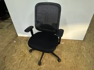 Black Orangebox DO operators chair with lumbar support